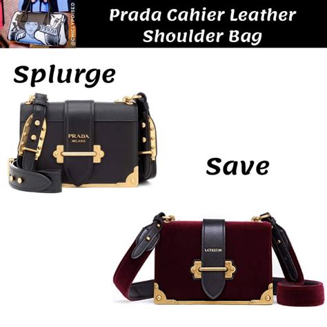 pink prada charm dupe|prada leather bag dupe.